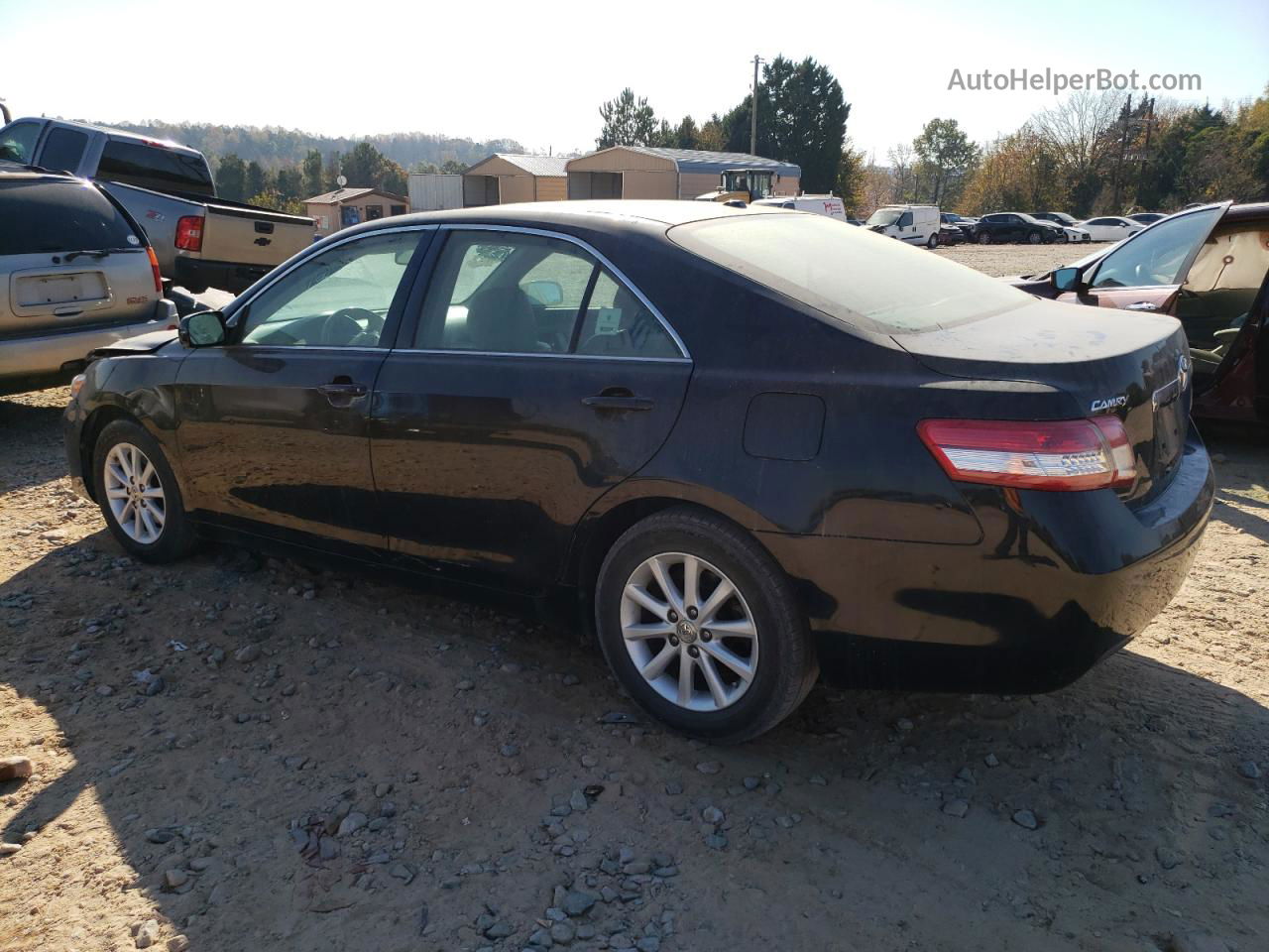 2011 Toyota Camry Base Black vin: 4T4BF3EK8BR115221