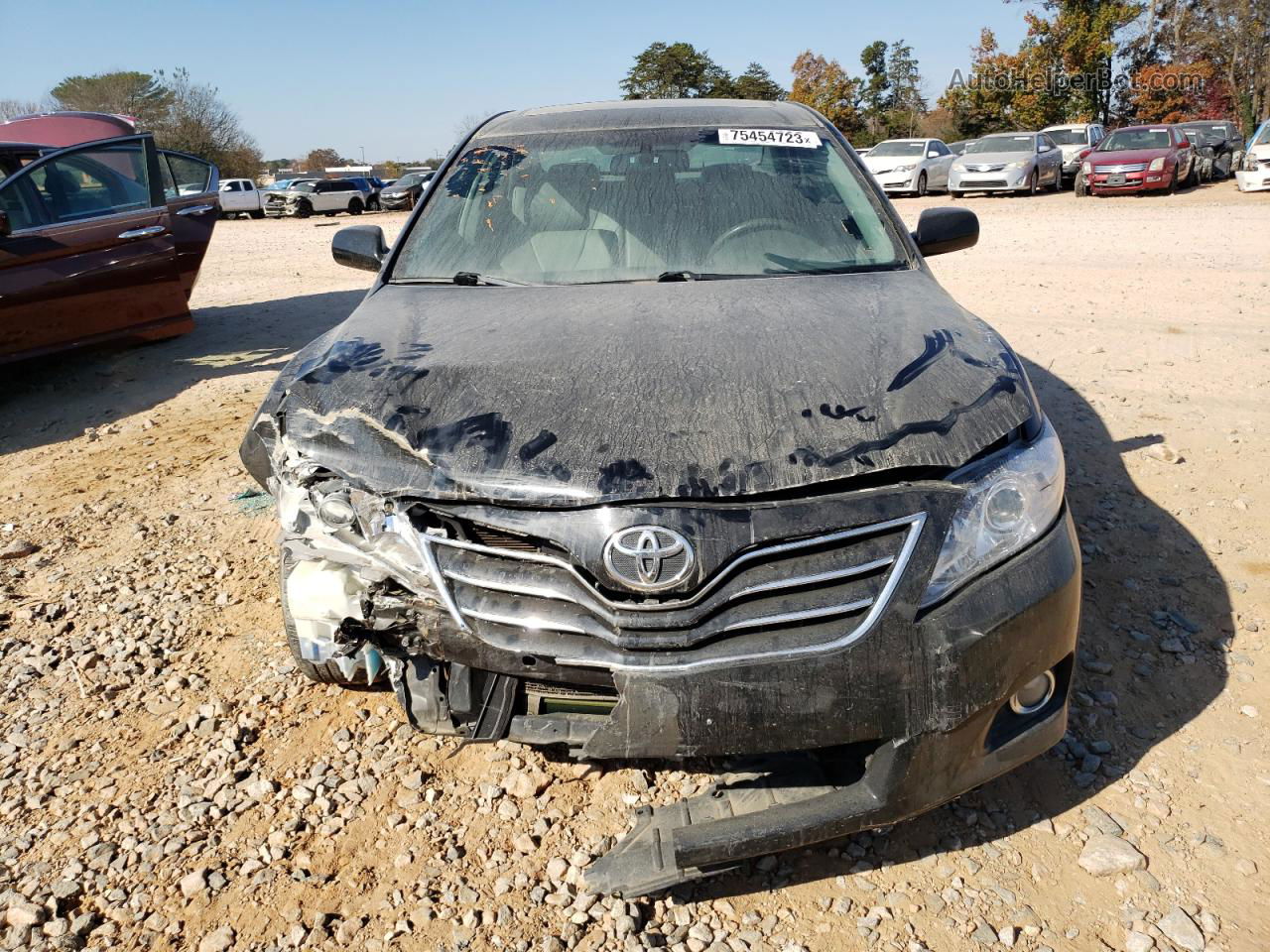 2011 Toyota Camry Base Black vin: 4T4BF3EK8BR115221