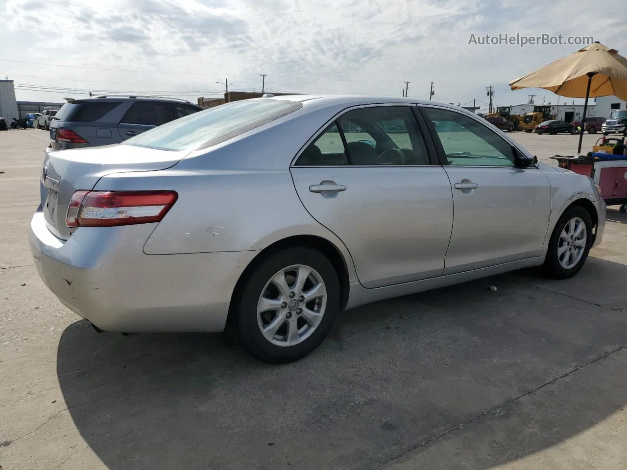 2011 Toyota Camry Base Silver vin: 4T4BF3EK8BR136862