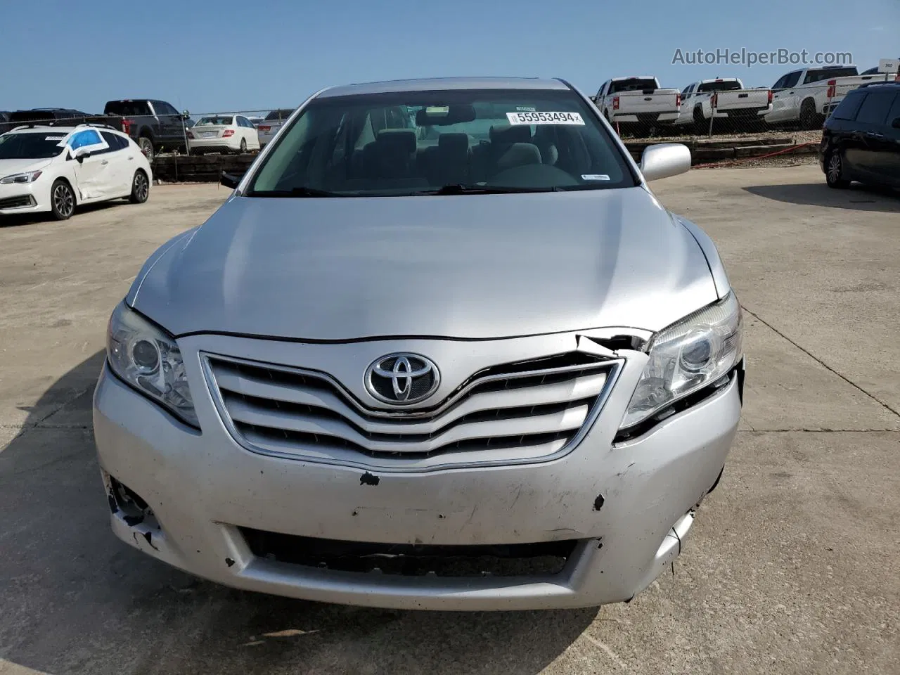 2011 Toyota Camry Base Silver vin: 4T4BF3EK8BR136862