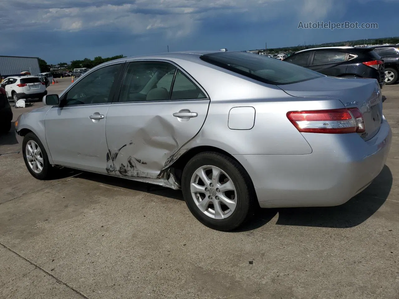 2011 Toyota Camry Base Silver vin: 4T4BF3EK8BR136862