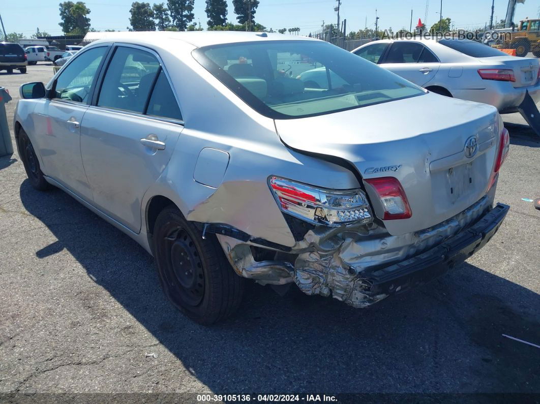 2011 Toyota Camry Le Gray vin: 4T4BF3EK8BR138143