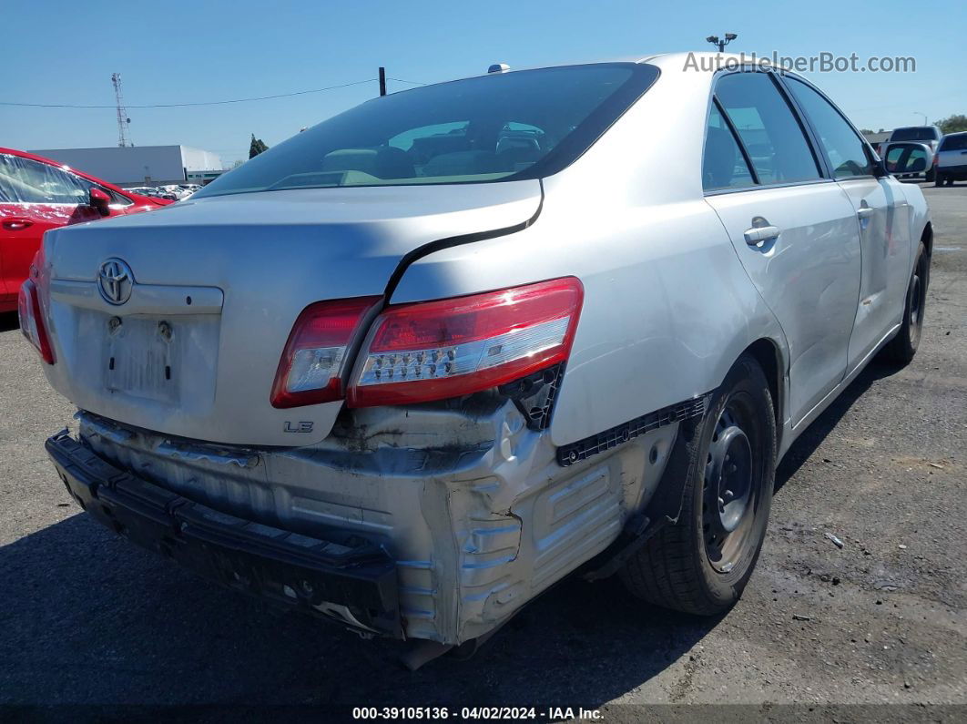 2011 Toyota Camry Le Gray vin: 4T4BF3EK8BR138143