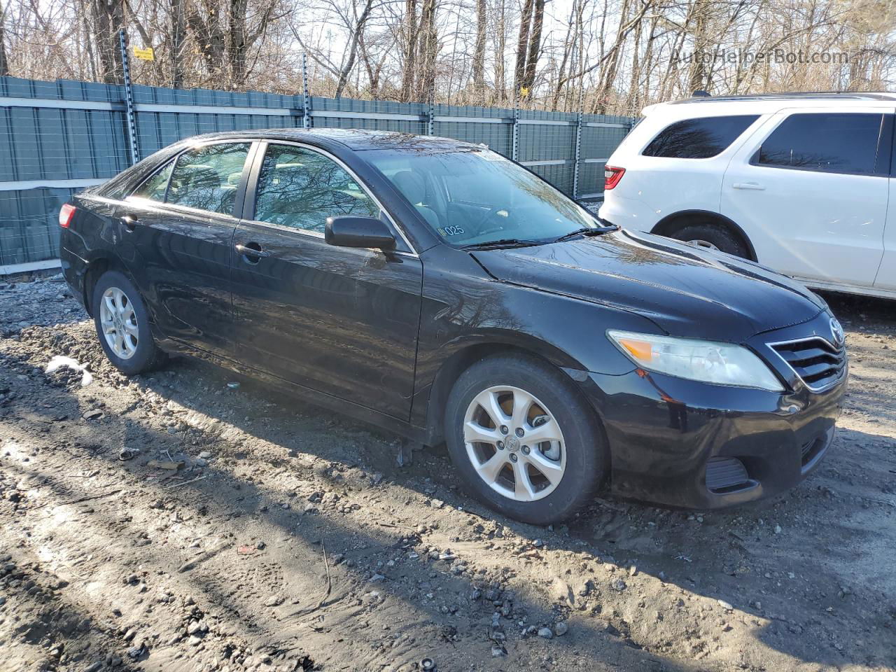 2011 Toyota Camry Base Black vin: 4T4BF3EK8BR142838