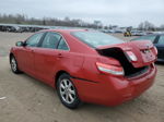 2011 Toyota Camry Base Red vin: 4T4BF3EK8BR147313