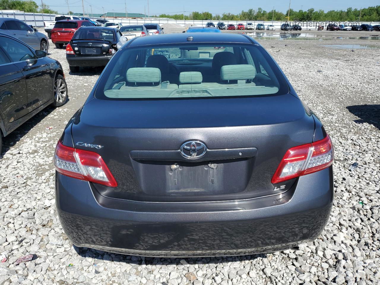 2011 Toyota Camry Base Серый vin: 4T4BF3EK8BR152821