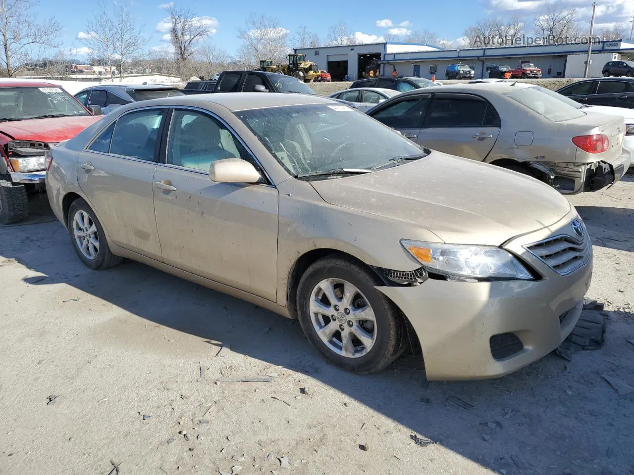 2011 Toyota Camry Base Gold vin: 4T4BF3EK8BR159543