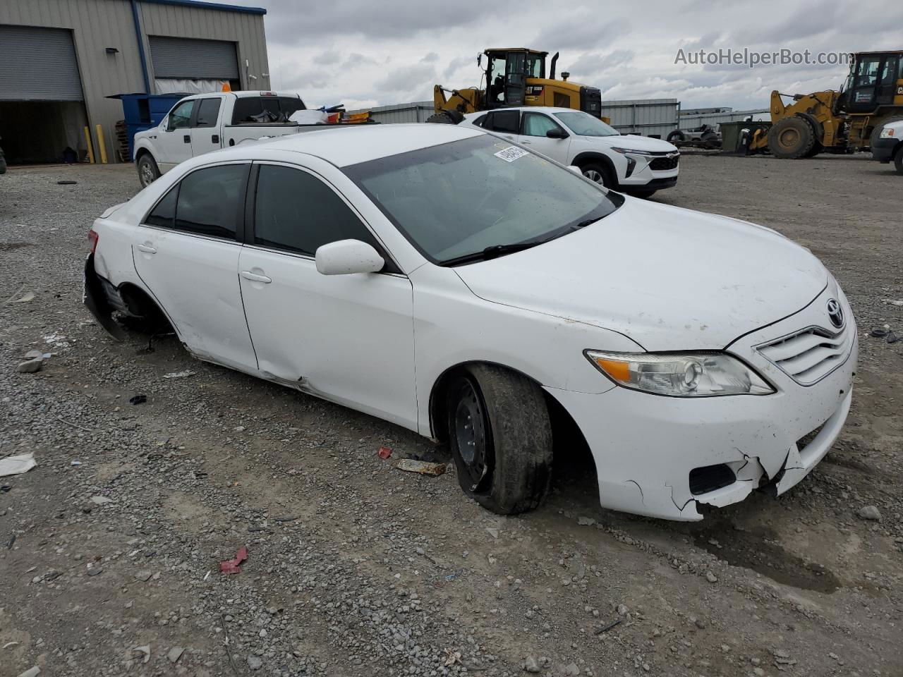 2011 Toyota Camry Base White vin: 4T4BF3EK8BR201905