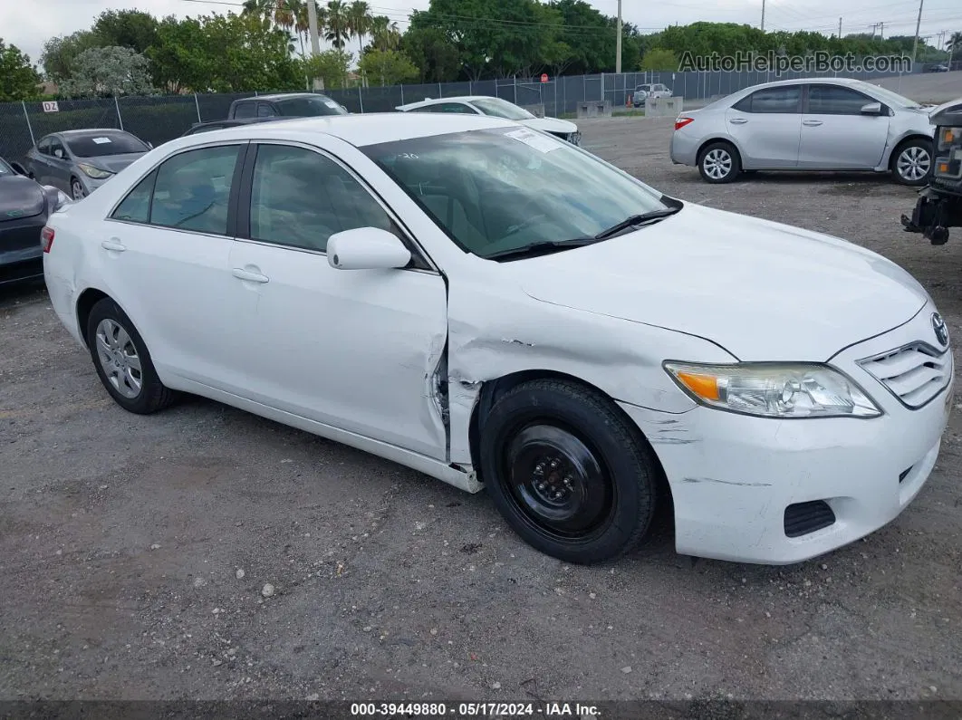 2011 Toyota Camry Le White vin: 4T4BF3EK8BR208014