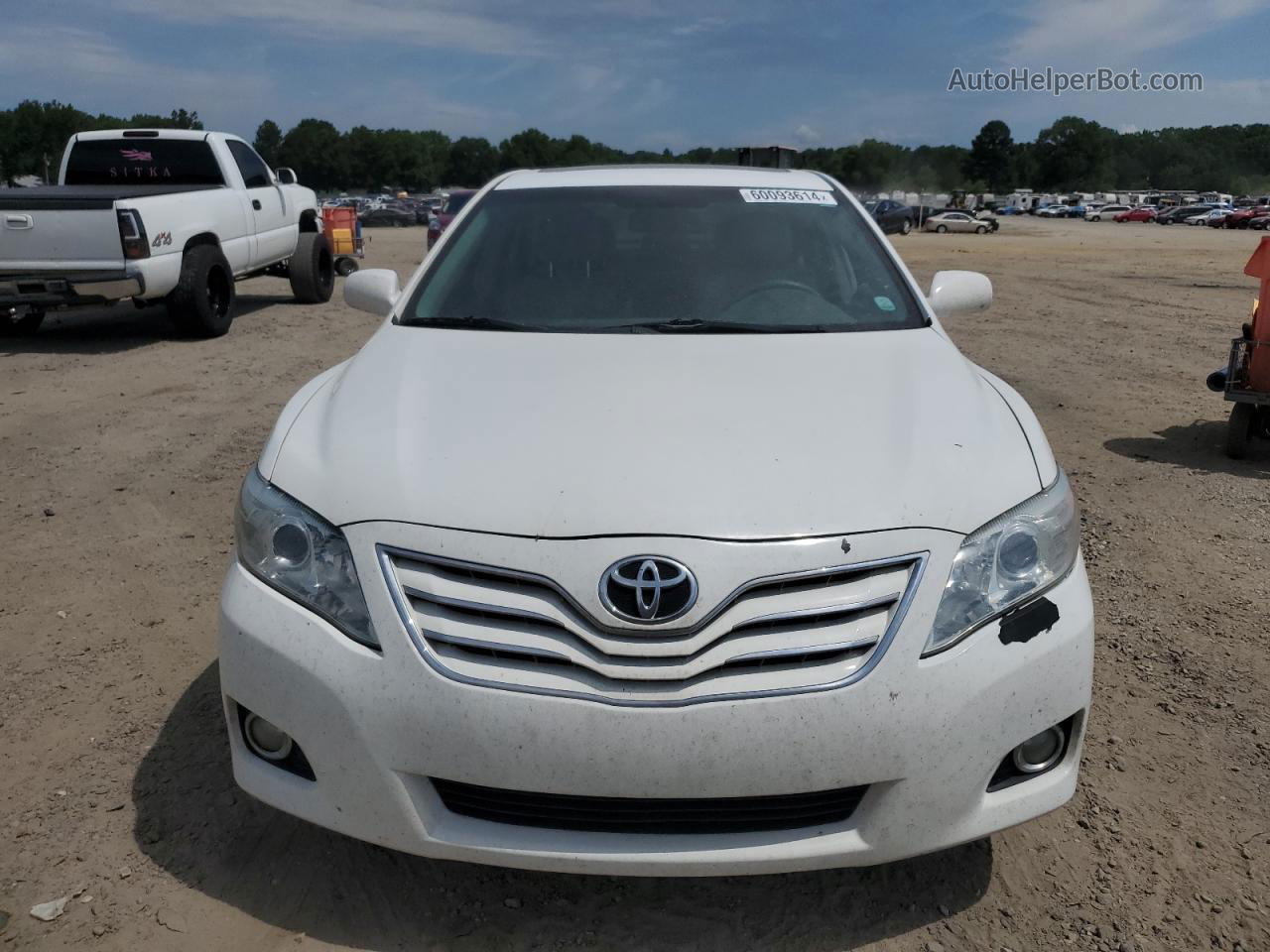 2011 Toyota Camry Base White vin: 4T4BF3EK9BR097148