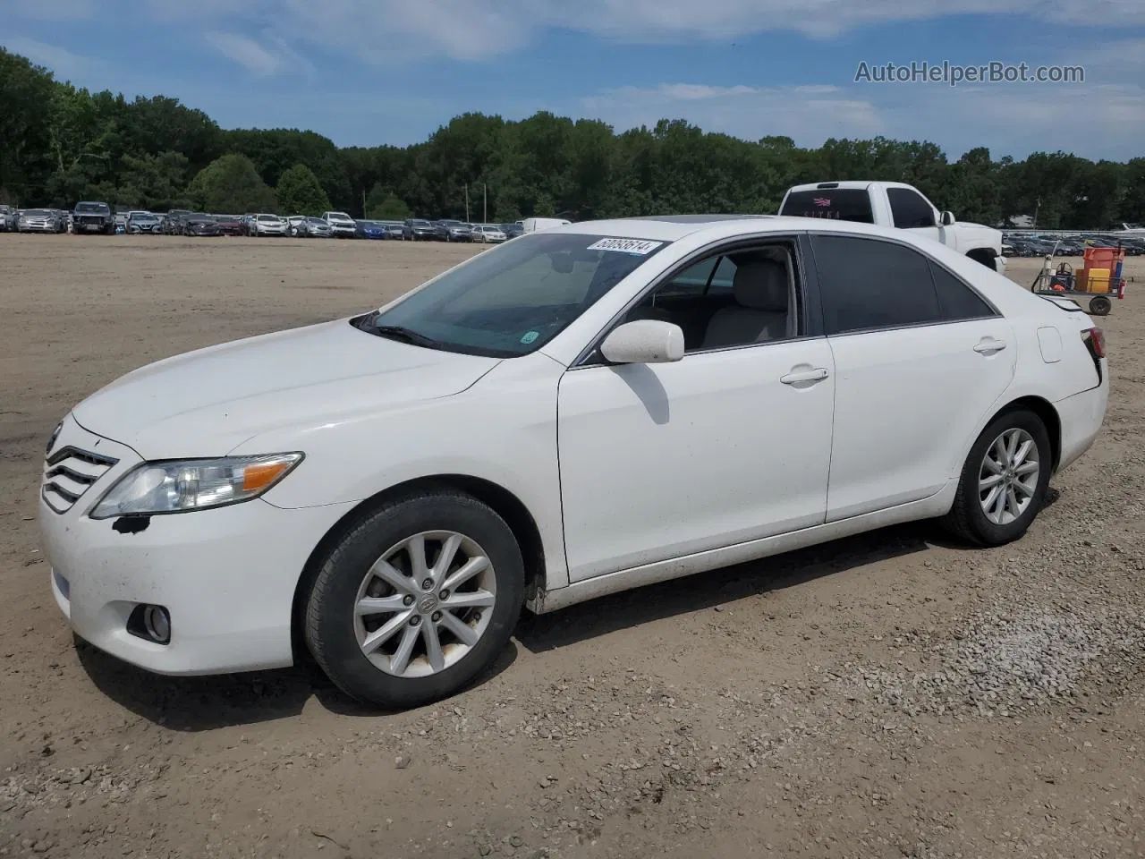 2011 Toyota Camry Base White vin: 4T4BF3EK9BR097148