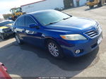 2011 Toyota Camry Xle Blue vin: 4T4BF3EK9BR109752