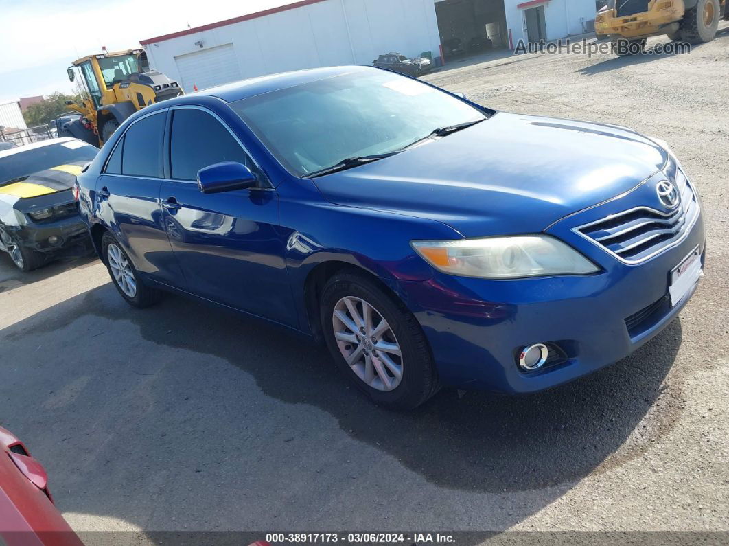 2011 Toyota Camry Xle Синий vin: 4T4BF3EK9BR109752