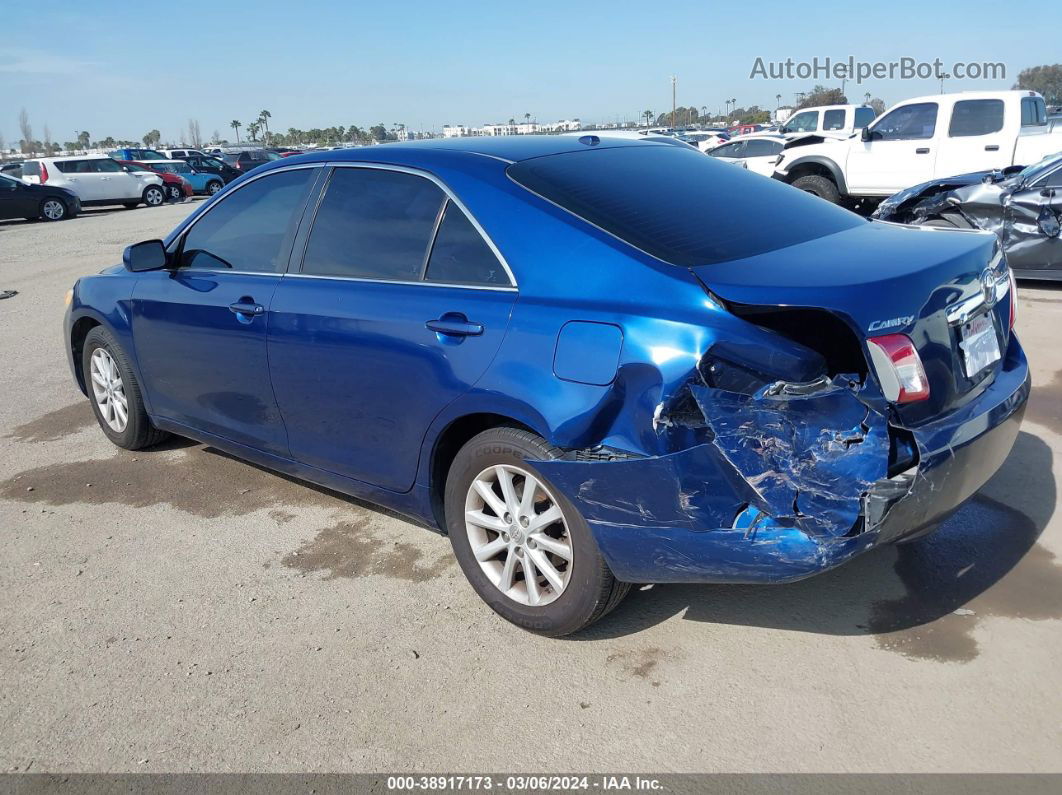 2011 Toyota Camry Xle Blue vin: 4T4BF3EK9BR109752