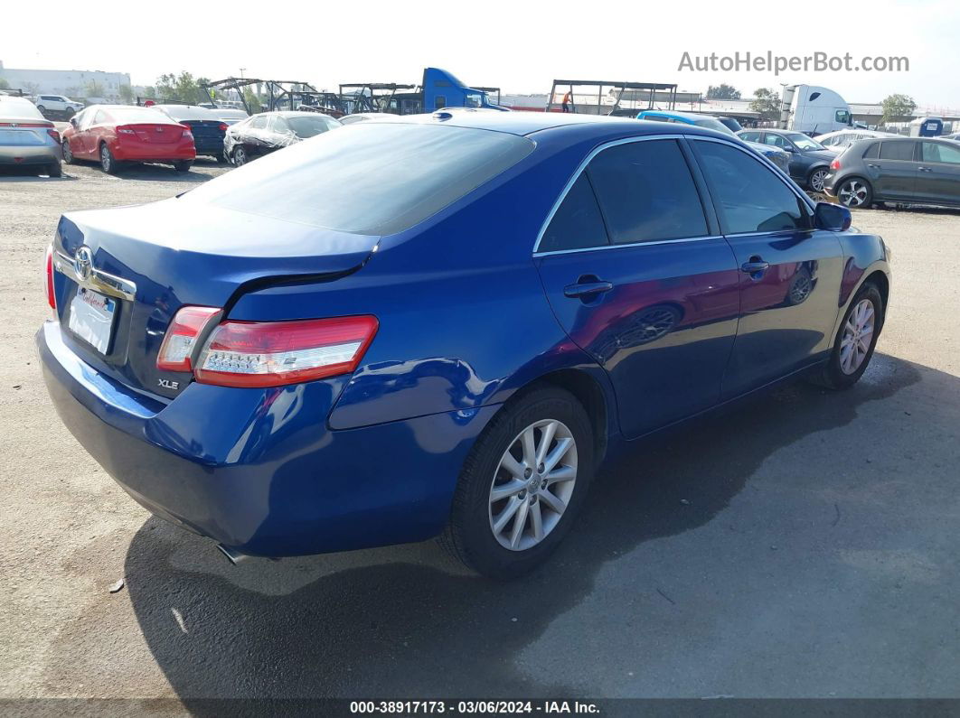 2011 Toyota Camry Xle Синий vin: 4T4BF3EK9BR109752