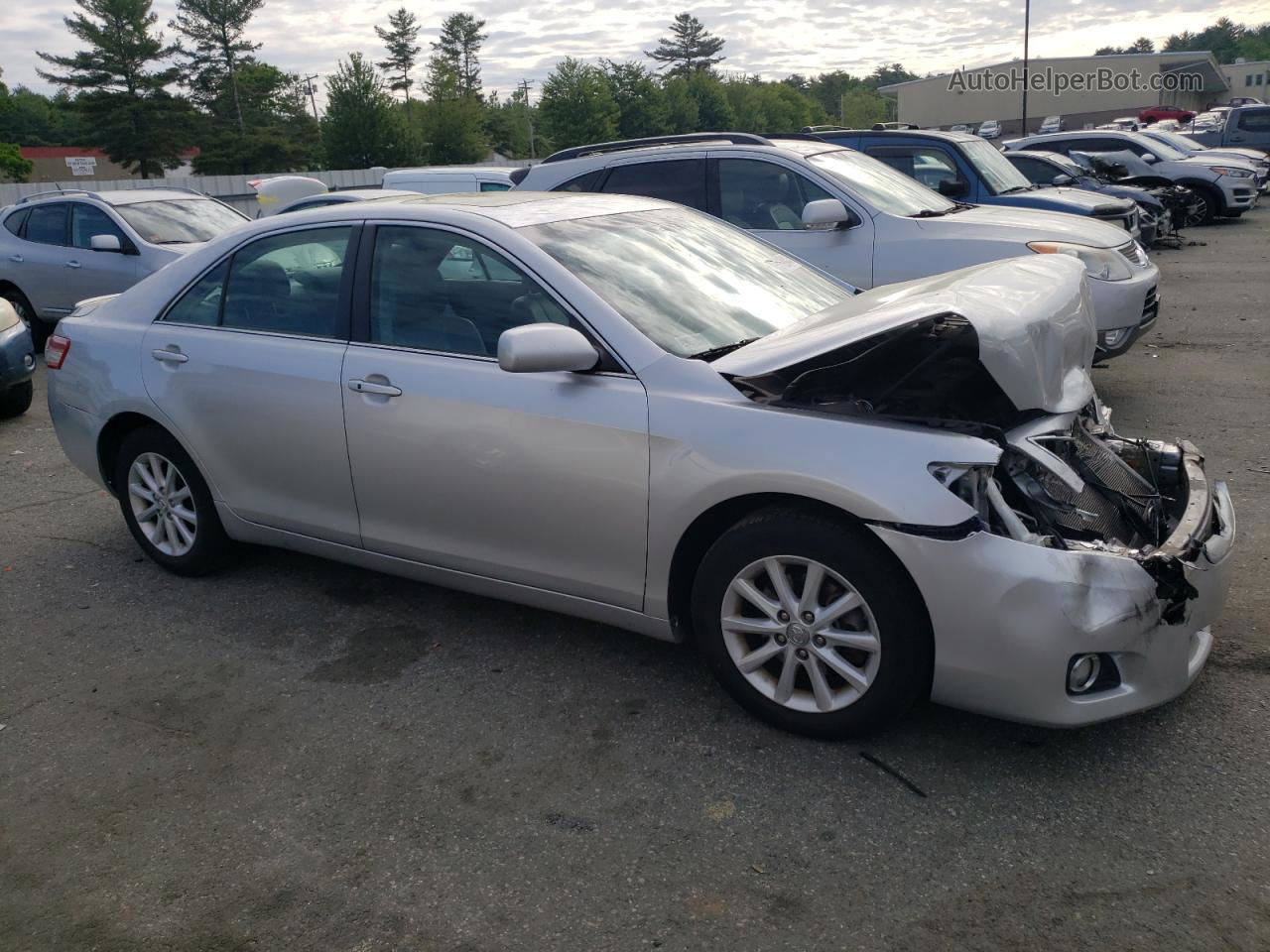 2011 Toyota Camry Base Серебряный vin: 4T4BF3EK9BR123182