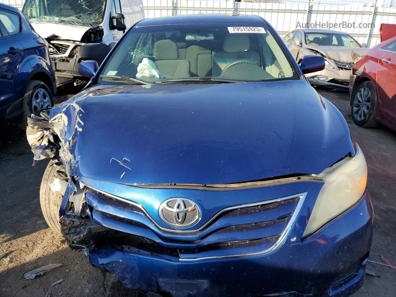 2011 Toyota Camry Base Blue vin: 4T4BF3EK9BR124767