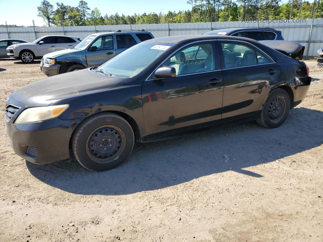 2011 Toyota Camry Base Black vin: 4T4BF3EK9BR157042