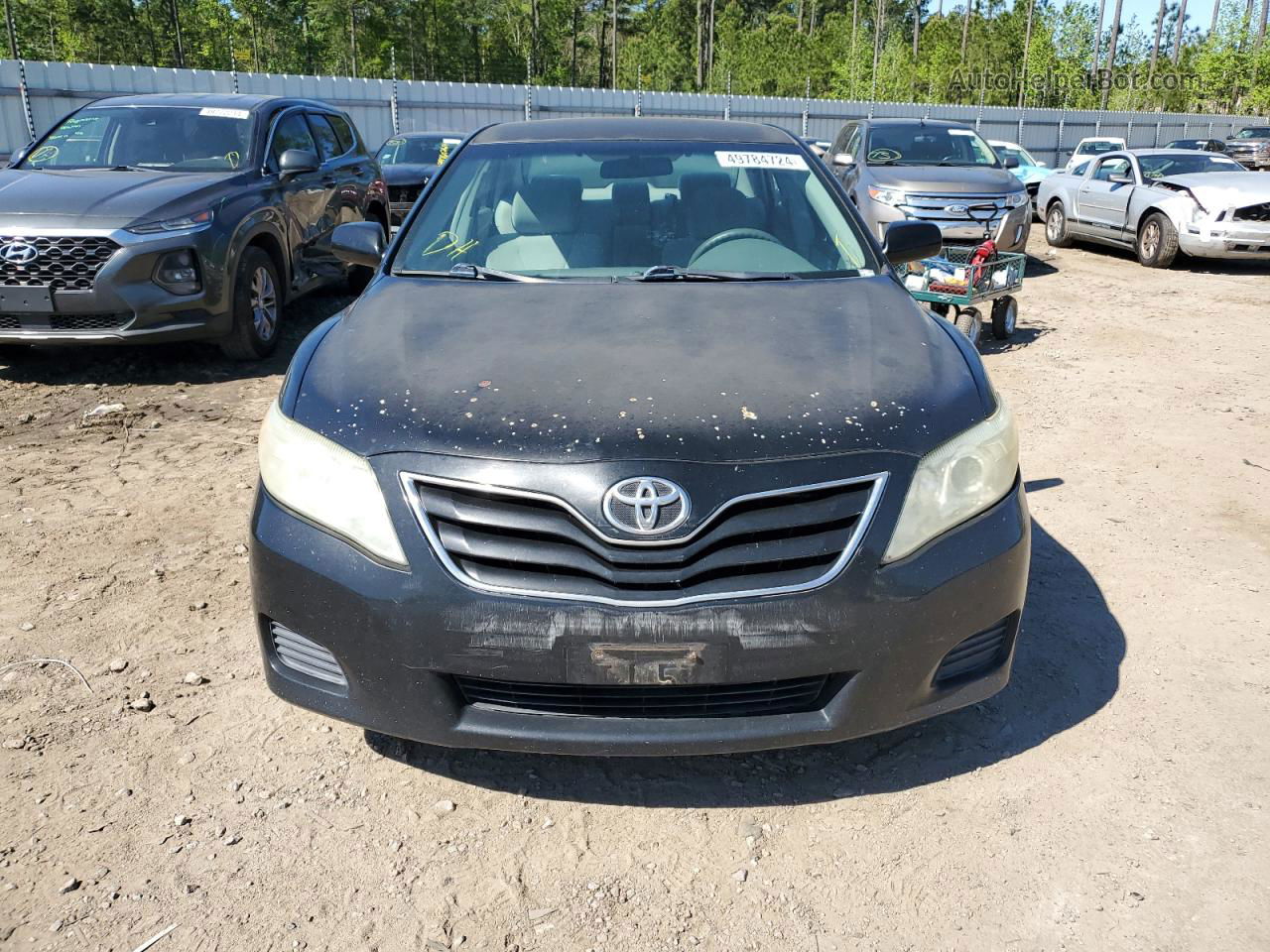 2011 Toyota Camry Base Black vin: 4T4BF3EK9BR157042