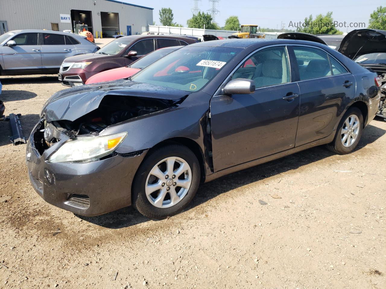 2011 Toyota Camry Base Gray vin: 4T4BF3EK9BR161821