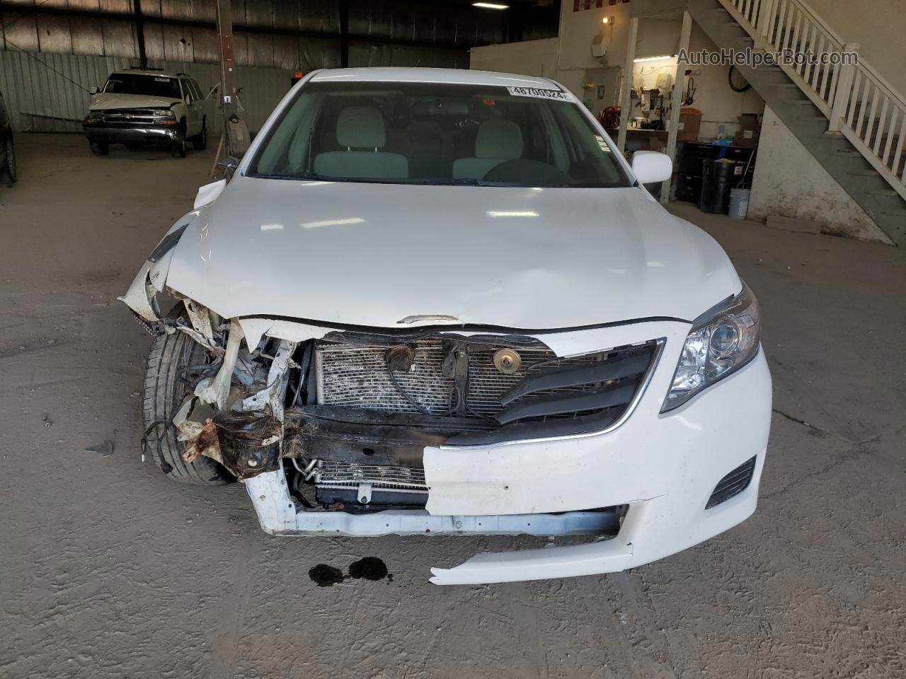 2011 Toyota Camry Base White vin: 4T4BF3EK9BR169465