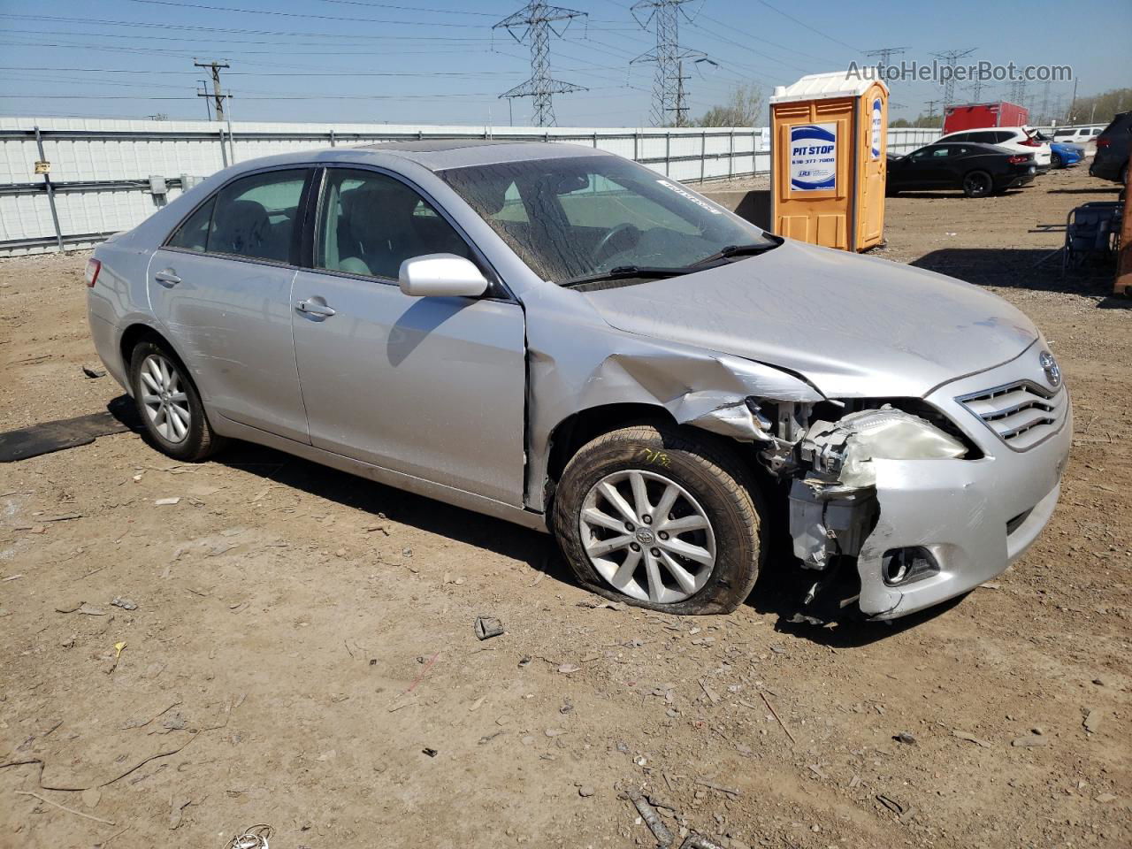 2011 Toyota Camry Base Серебряный vin: 4T4BF3EK9BR191689