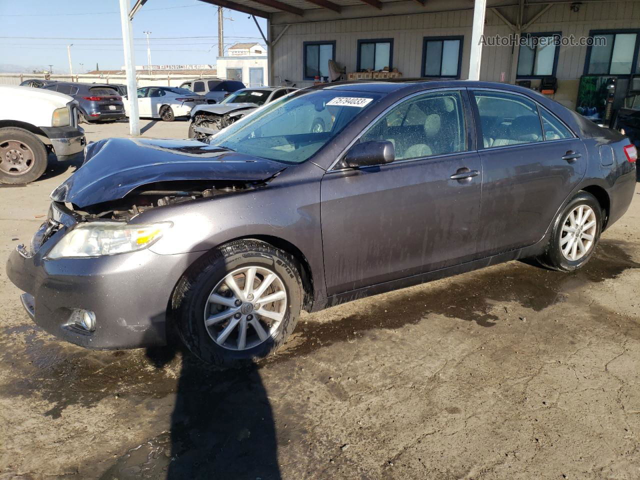 2011 Toyota Camry Base Gray vin: 4T4BF3EK9BR212153