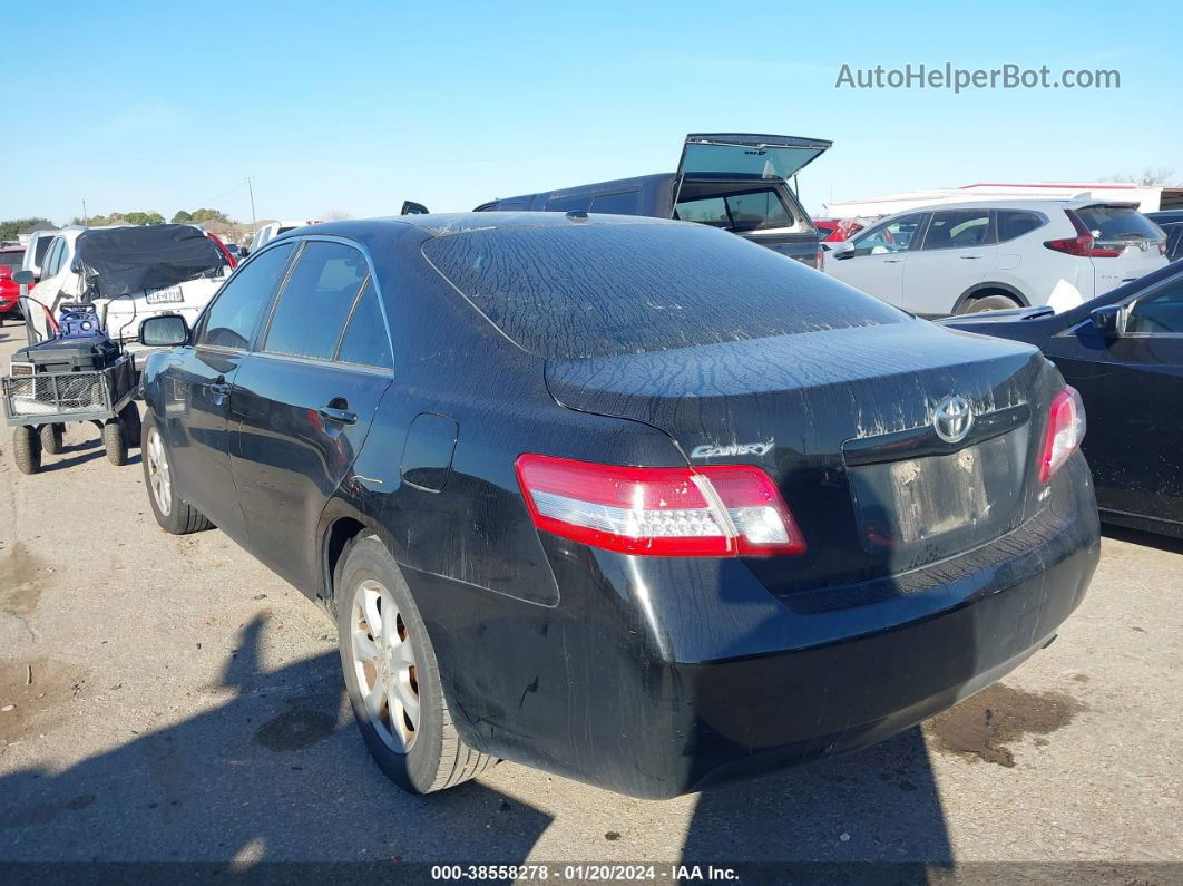 2011 Toyota Camry Le Черный vin: 4T4BF3EK9BR216719