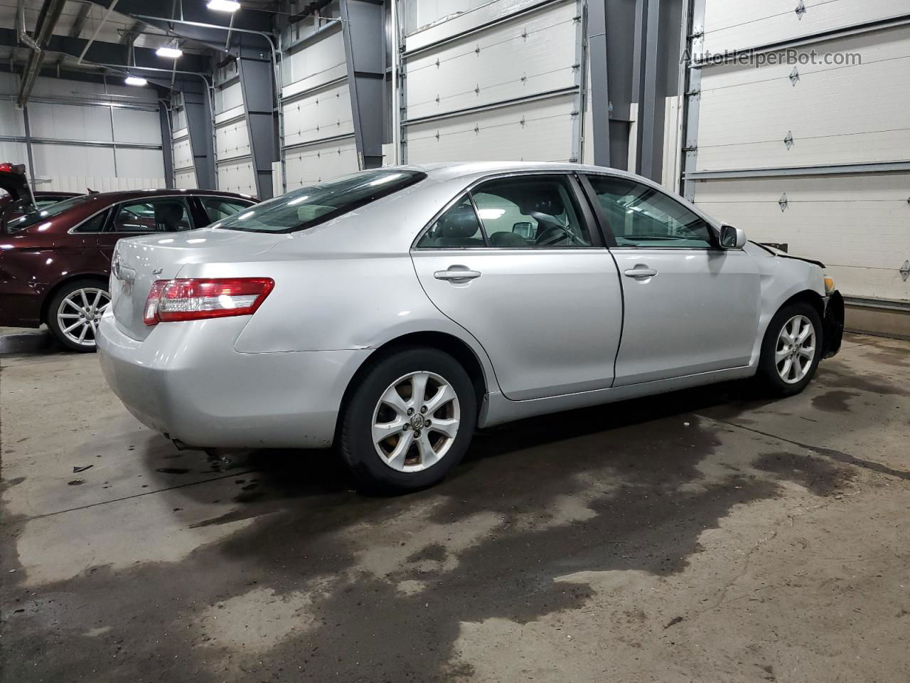 2011 Toyota Camry Base Silver vin: 4T4BF3EKXBR101000