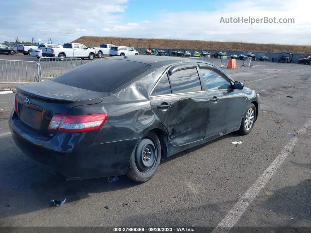 2011 Toyota Camry Le Black vin: 4T4BF3EKXBR104477