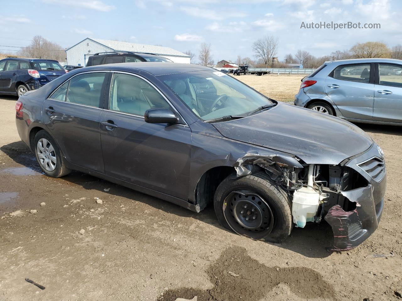 2011 Toyota Camry Base Gray vin: 4T4BF3EKXBR116600