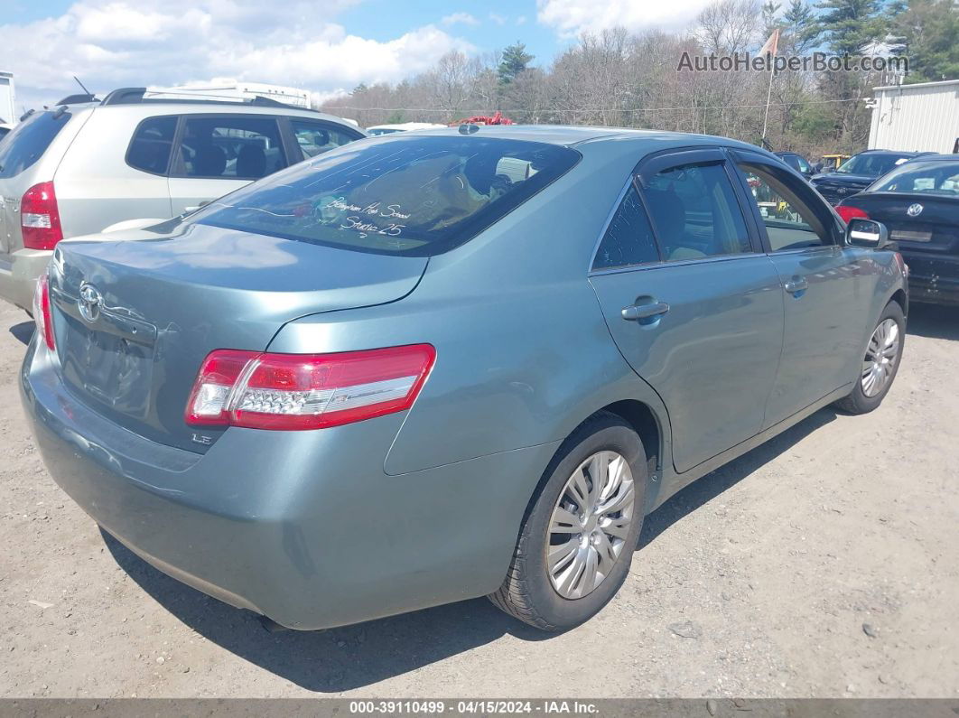 2011 Toyota Camry Le Blue vin: 4T4BF3EKXBR123739