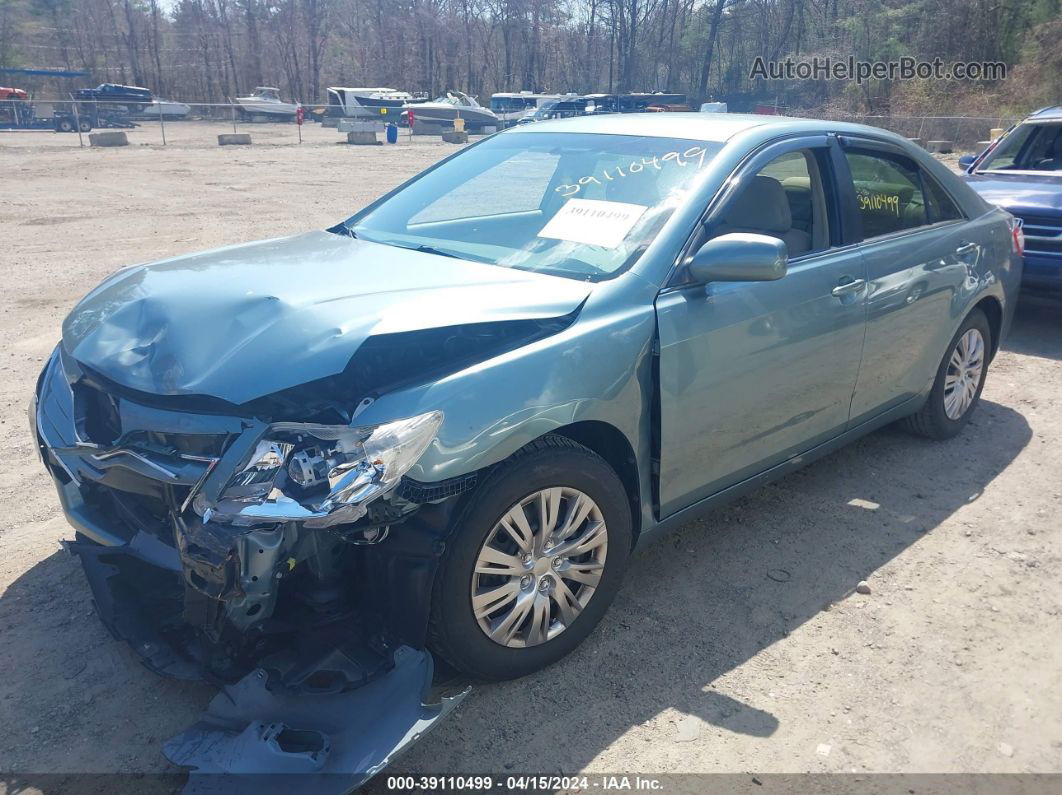 2011 Toyota Camry Le Blue vin: 4T4BF3EKXBR123739