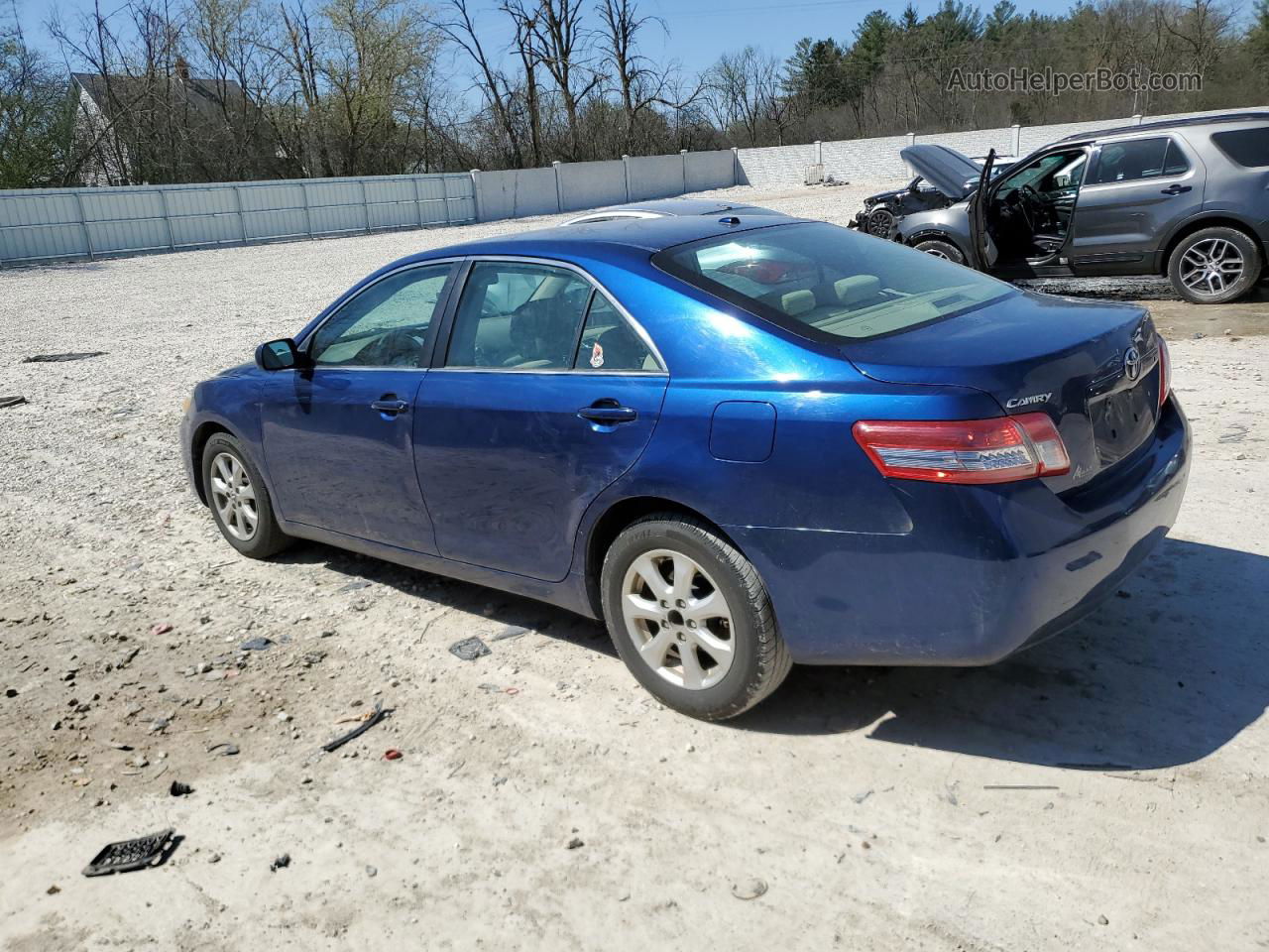 2011 Toyota Camry Base Blue vin: 4T4BF3EKXBR125135