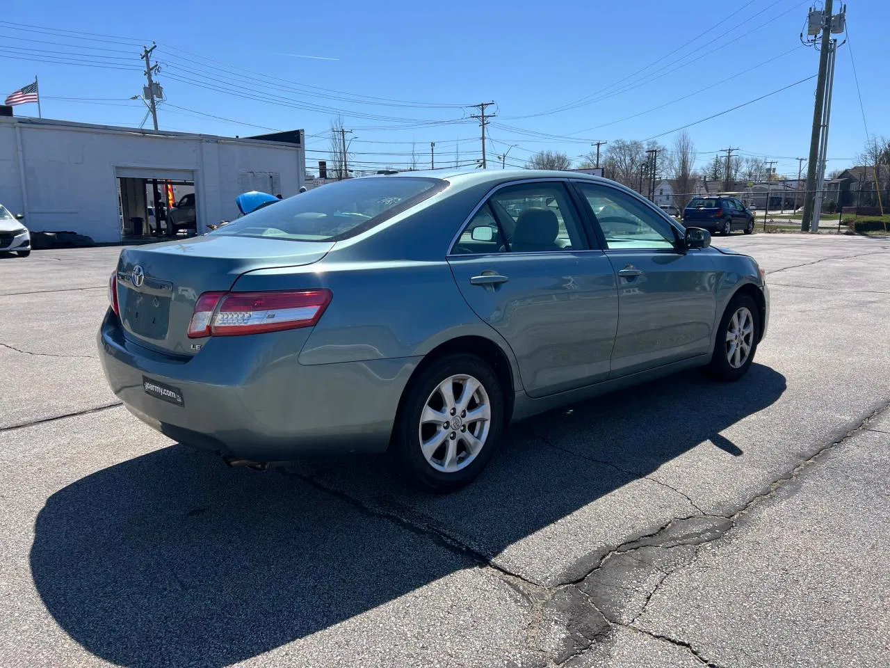 2011 Toyota Camry Base Синий vin: 4T4BF3EKXBR134241