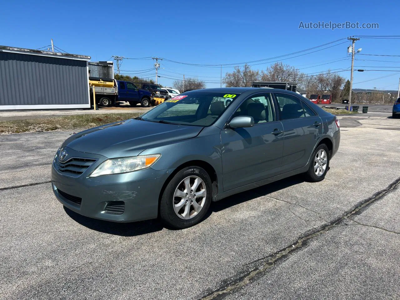 2011 Toyota Camry Base Синий vin: 4T4BF3EKXBR134241