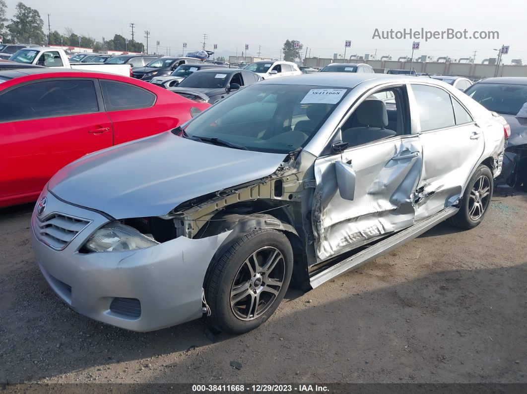 2011 Toyota Camry Le Silver vin: 4T4BF3EKXBR175582