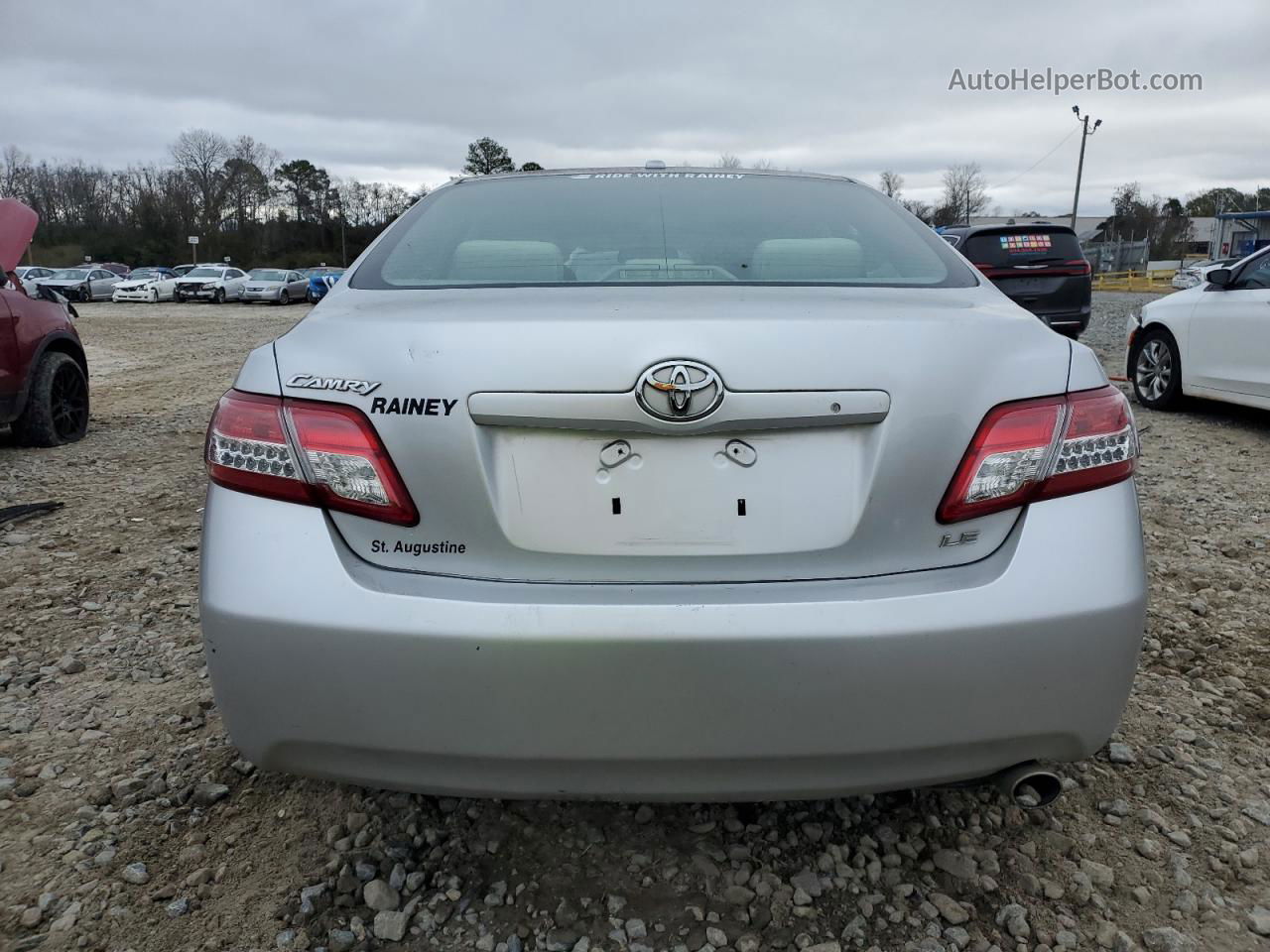 2011 Toyota Camry Base Silver vin: 4T4BF3EKXBR180586