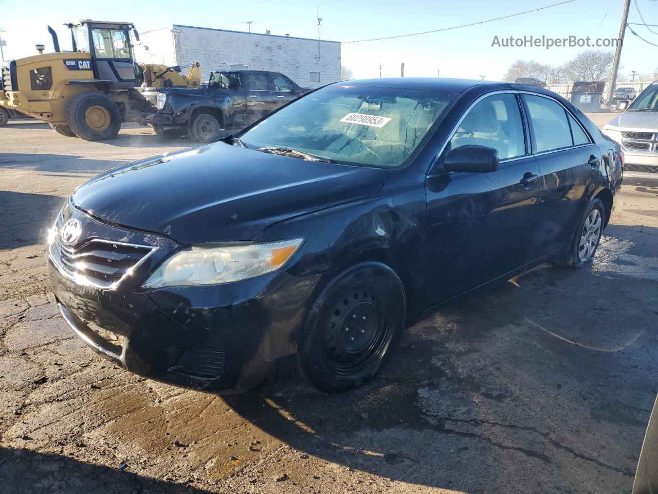 2011 Toyota Camry Base Black vin: 4T4BF3EKXBR185710