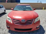 2011 Toyota Camry Base Red vin: 4T4BF3EKXBR192401