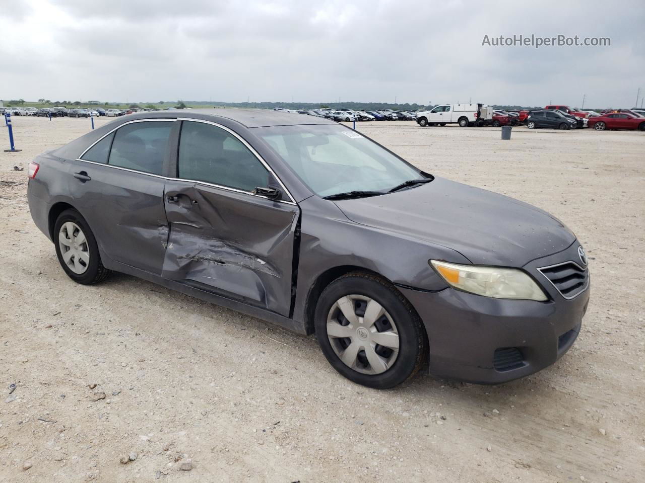 2011 Toyota Camry Base Серый vin: 4T4BF3EKXBR193337