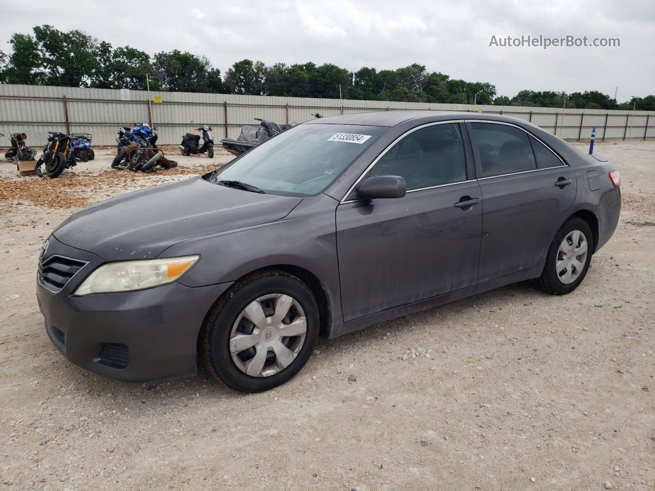 2011 Toyota Camry Base Серый vin: 4T4BF3EKXBR193337