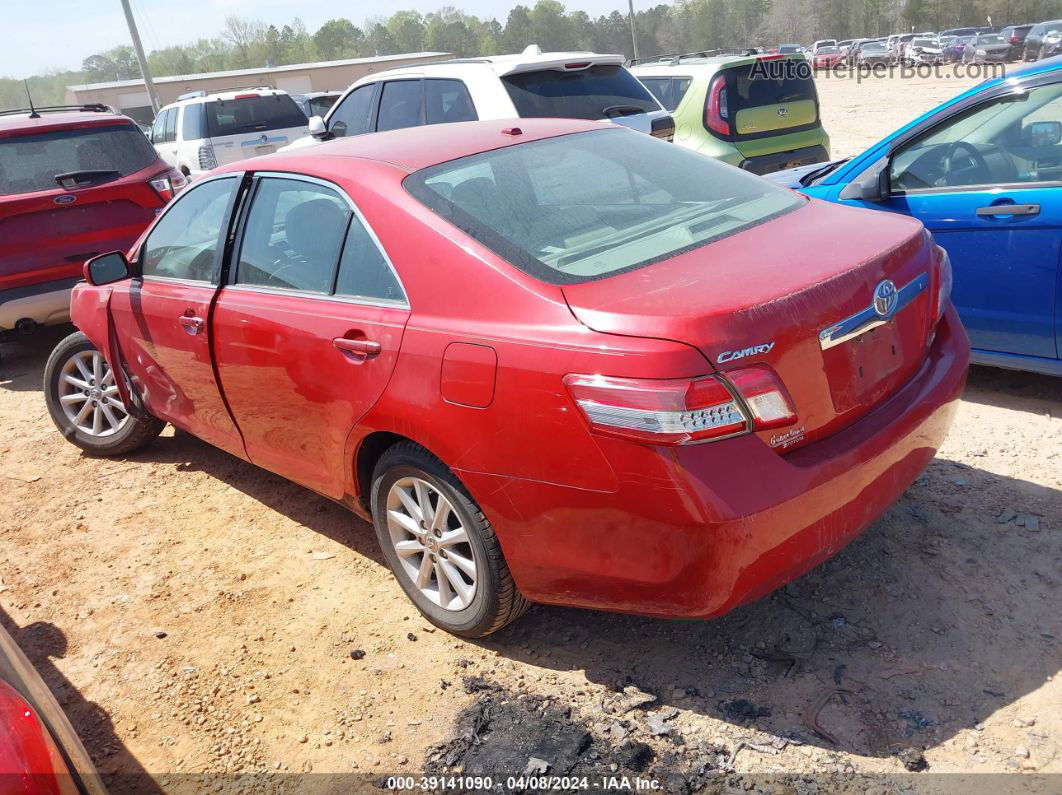 2011 Toyota Camry Xle Красный vin: 4T4BF3EKXBR209648