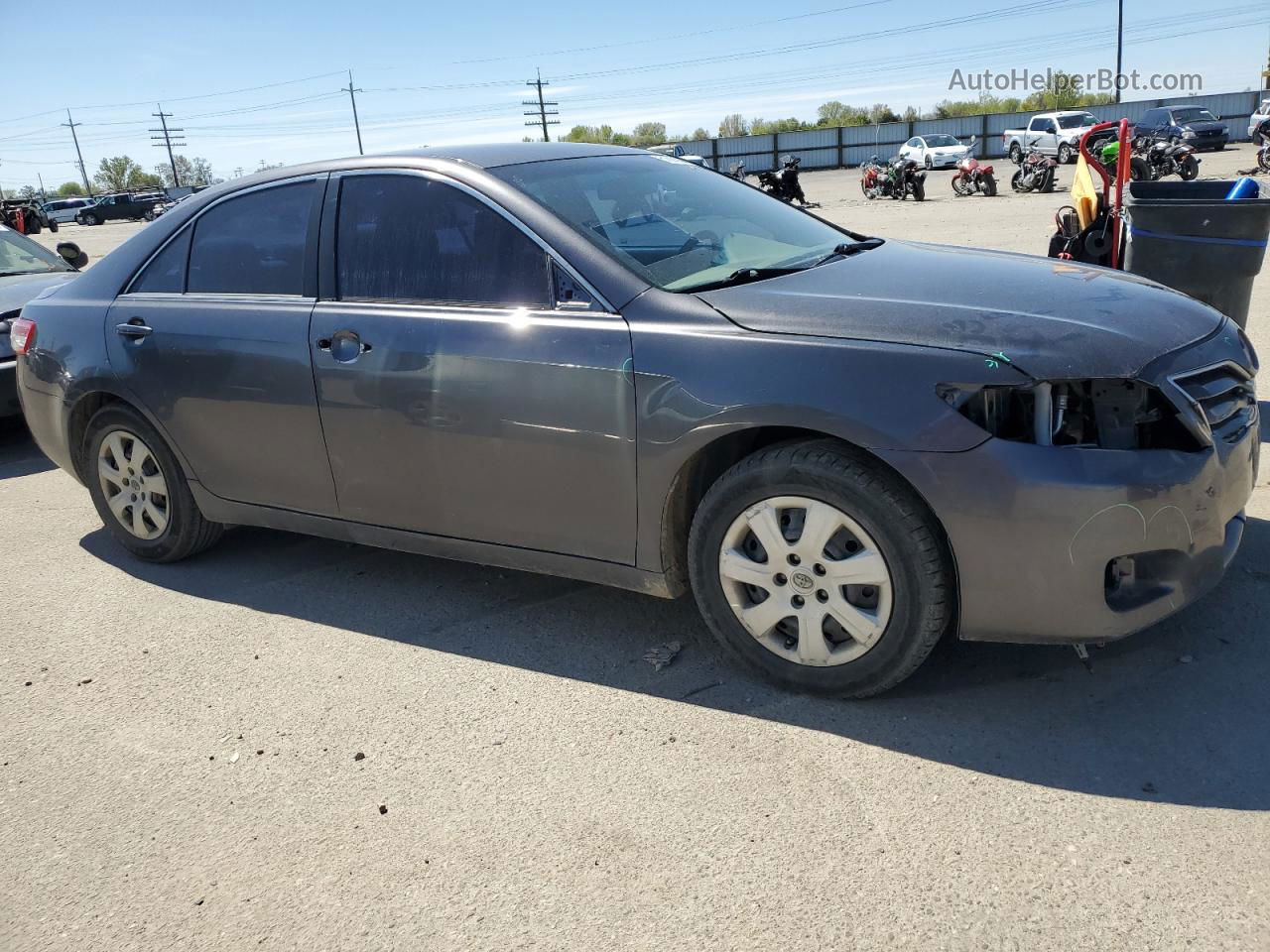 2011 Toyota Camry Base Gray vin: 4T4BF3EKXBR211593