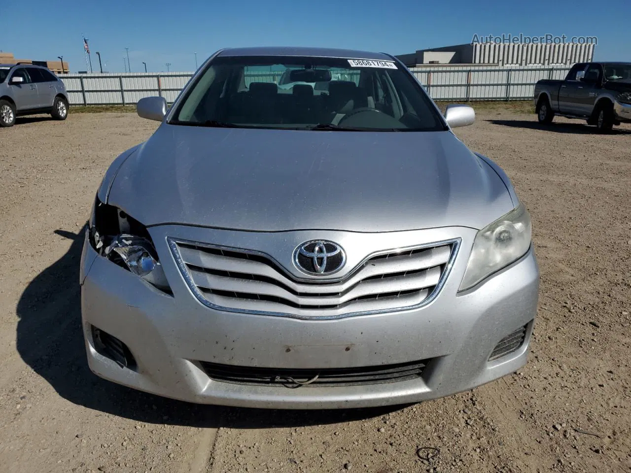 2011 Toyota Camry Base Silver vin: 4T4BF3EKXBR212291