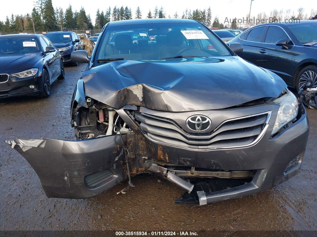 2011 Toyota Camry Le Gray vin: 4T4BF3EKXBR215319