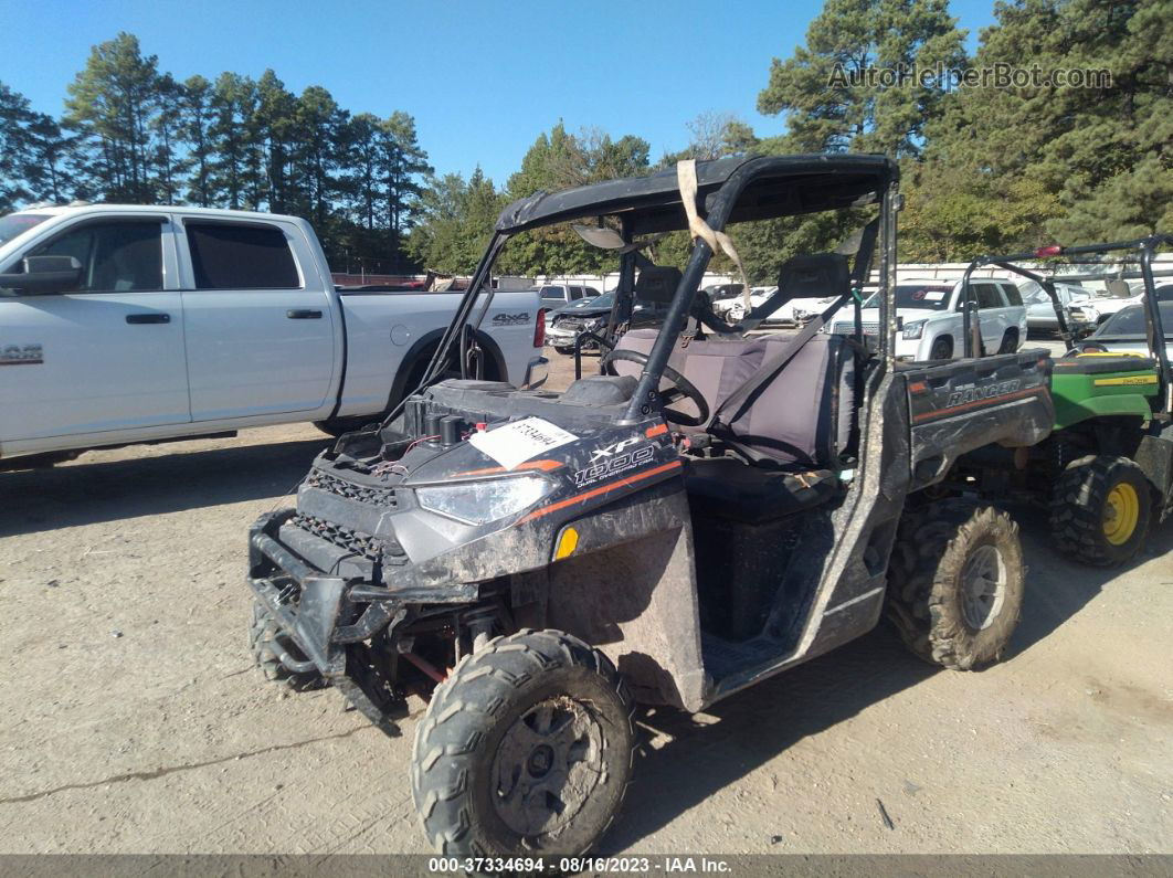 2018 Polaris Ranger Xp 1000 Eps Black vin: 4XARRE992J8046046