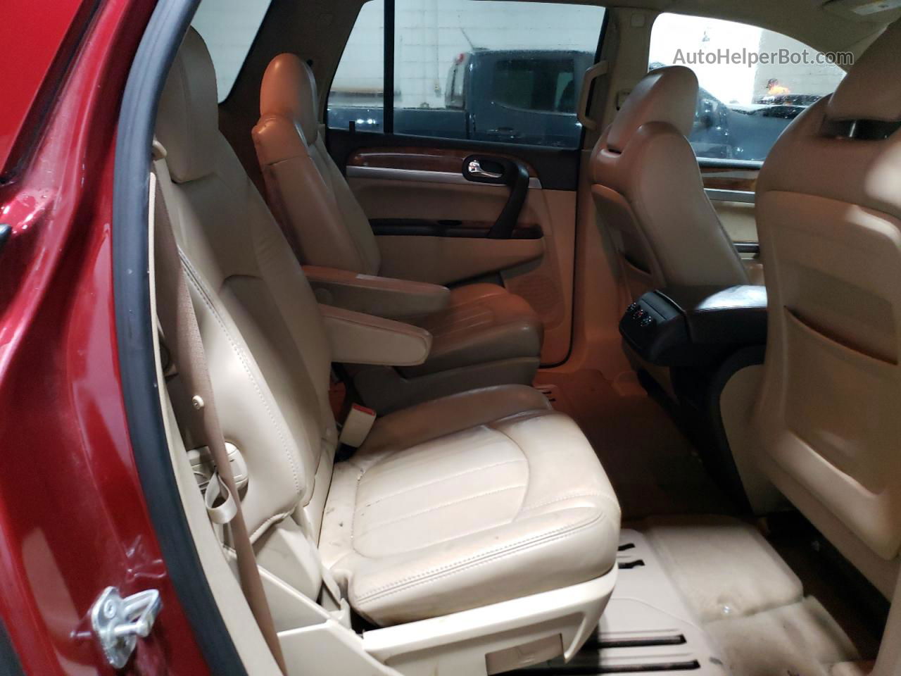 2010 Buick Enclave Cxl Красный vin: 5GALVBED3AJ150431