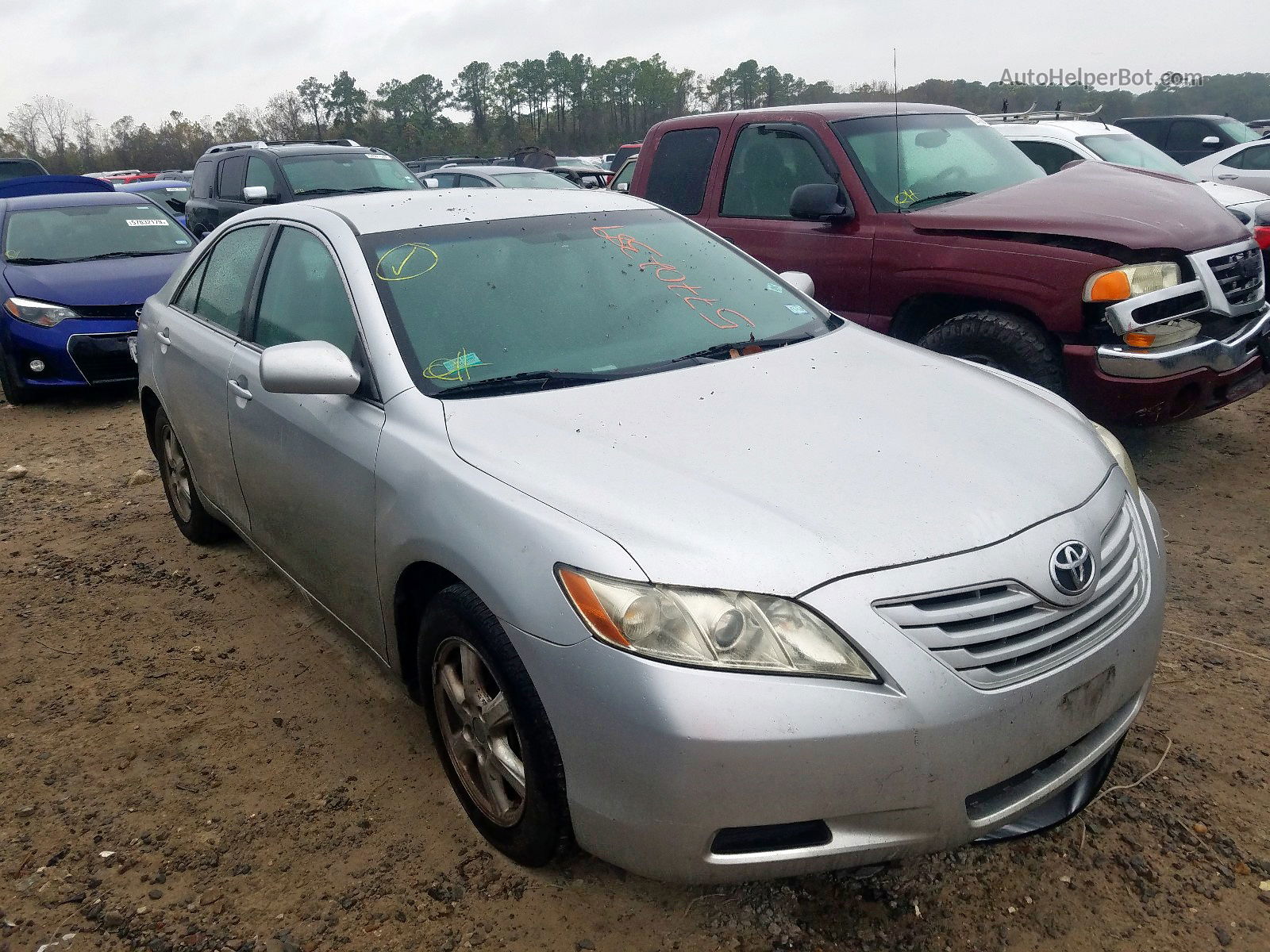 2008 Toyota Camry Ce Silver vin: 4T1BE46K38U228066