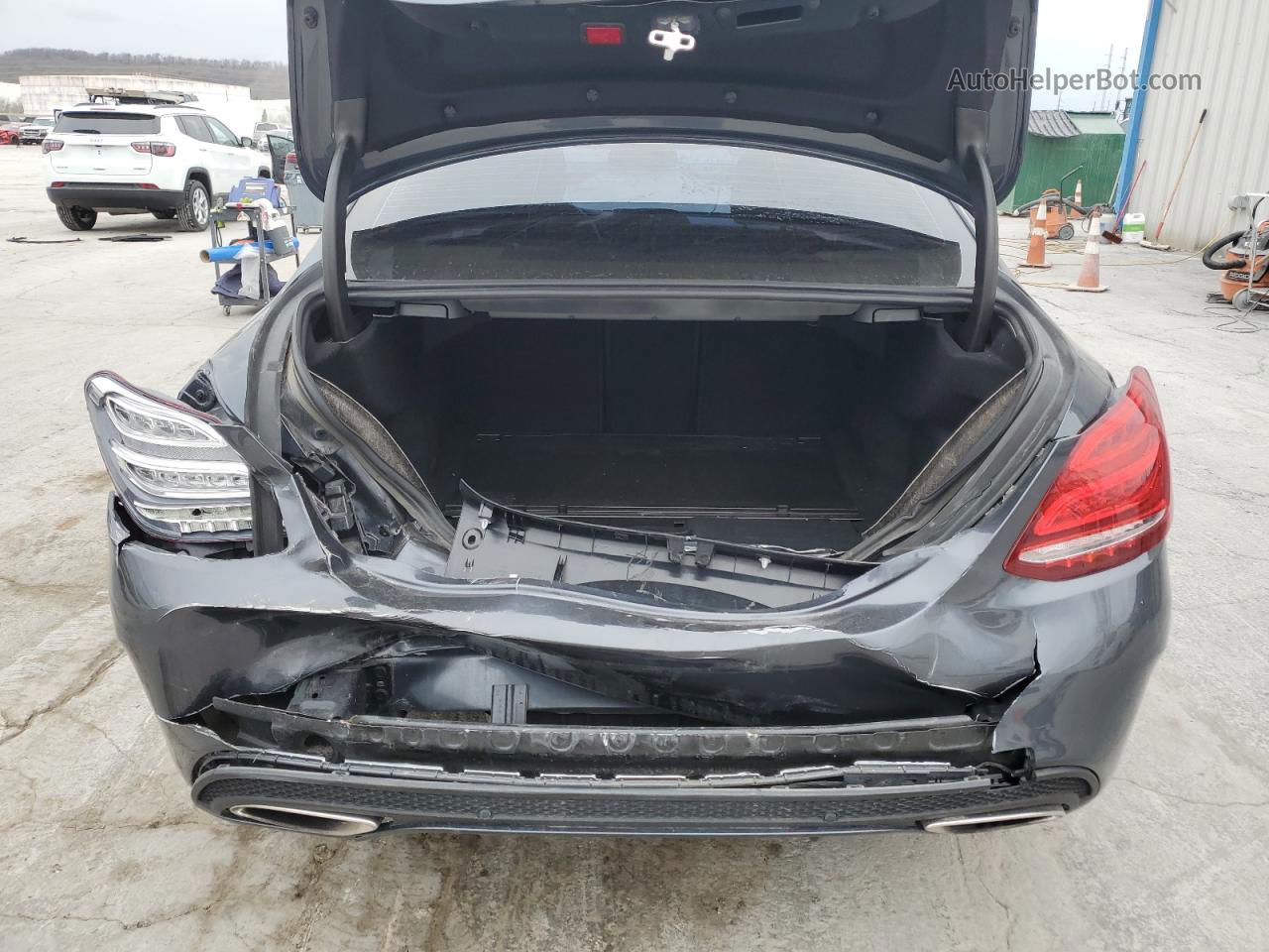 2015 Mercedes-benz C 300 Серый vin: 55SWF4JB0FU070400